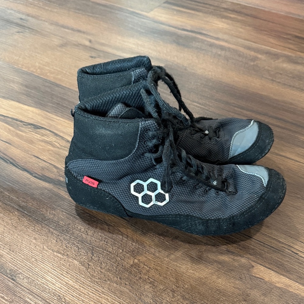 Rudis Colt 2.0 Wrestling Shoes Mens Size 11 Black Boxing MMA Combat CLT-0017